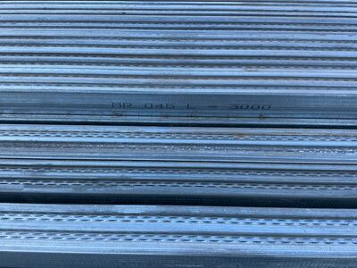 100 stk Knauf stålprofil 45 x 2700/3000 mm