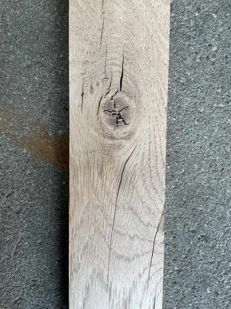 2. Sortering Egetræsstave 21x57x405mm