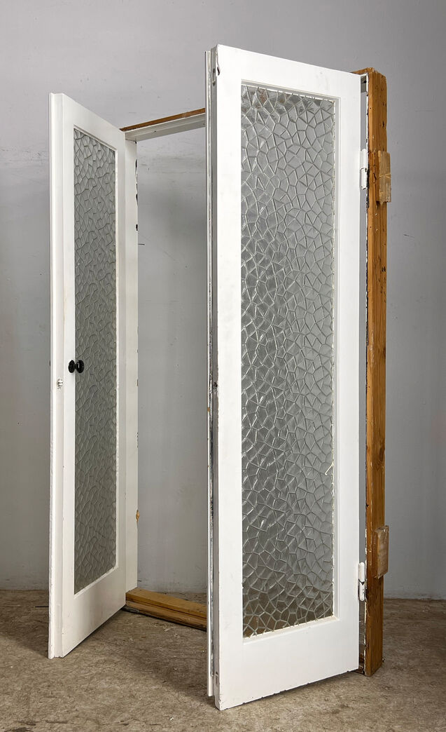 Dobbeltdør med glas