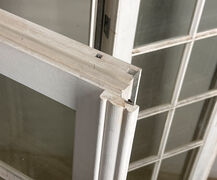 Bøjsø sprossevindue med koblede rammer