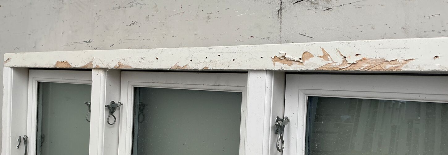 Grønt energivindue m/matteret glas