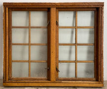 Sprossevindue i egetræ