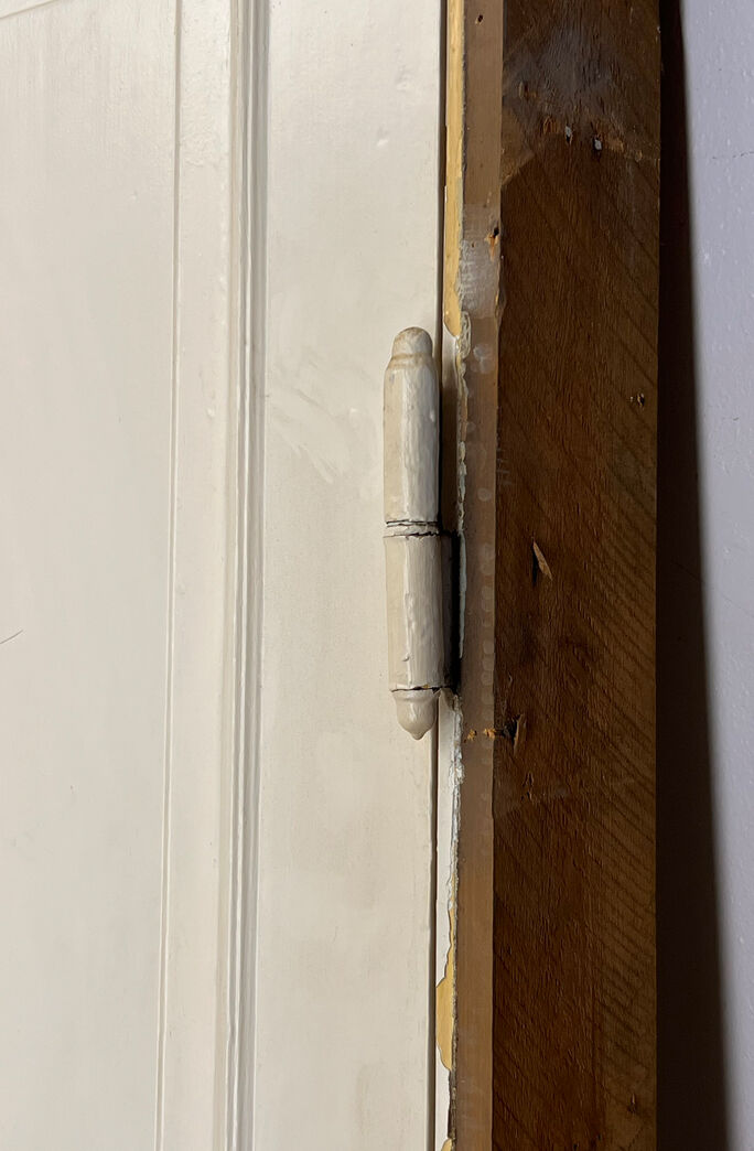 Fyldningsdør med karm