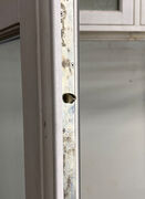 Dobbelt terrassedør med overparti