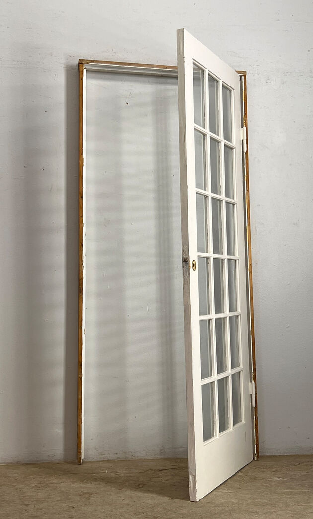 Sprossedør med karm