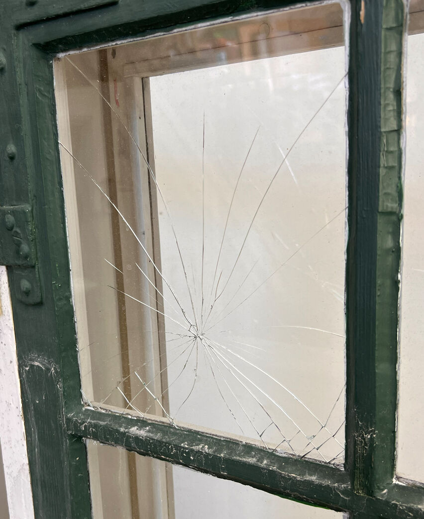 Sprossevindue med forsats