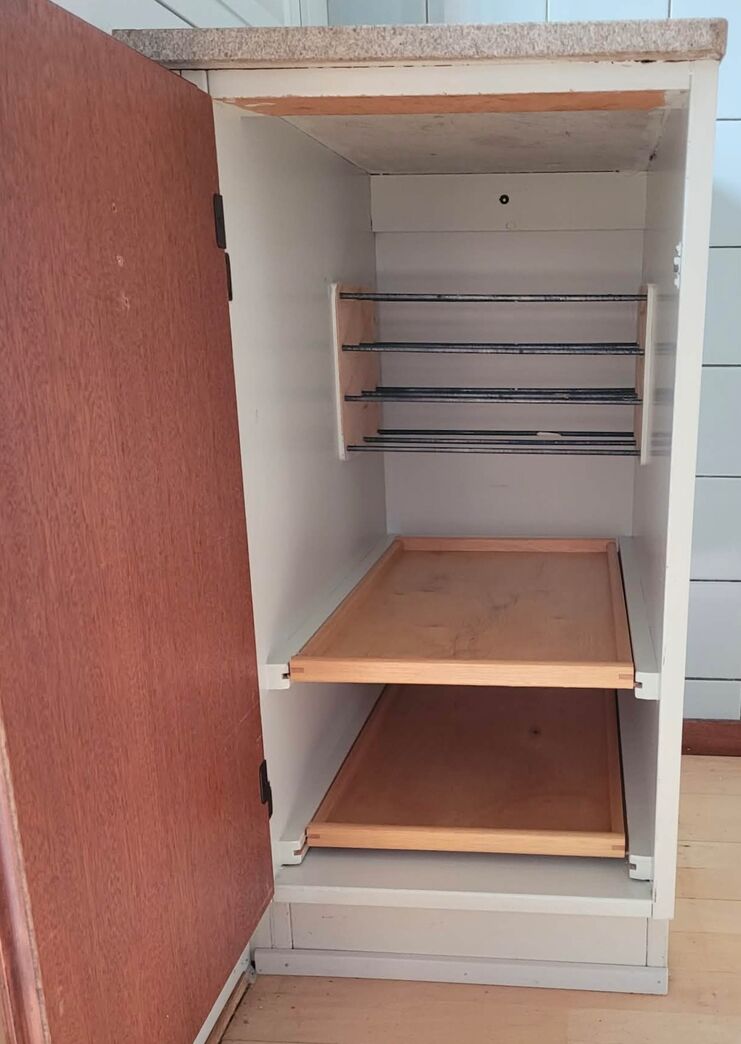 Originalt komplet 60'er køkken