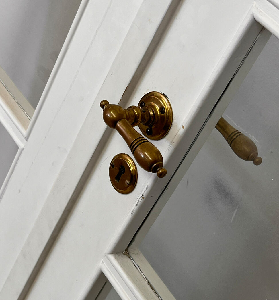 Fransk dør med karm