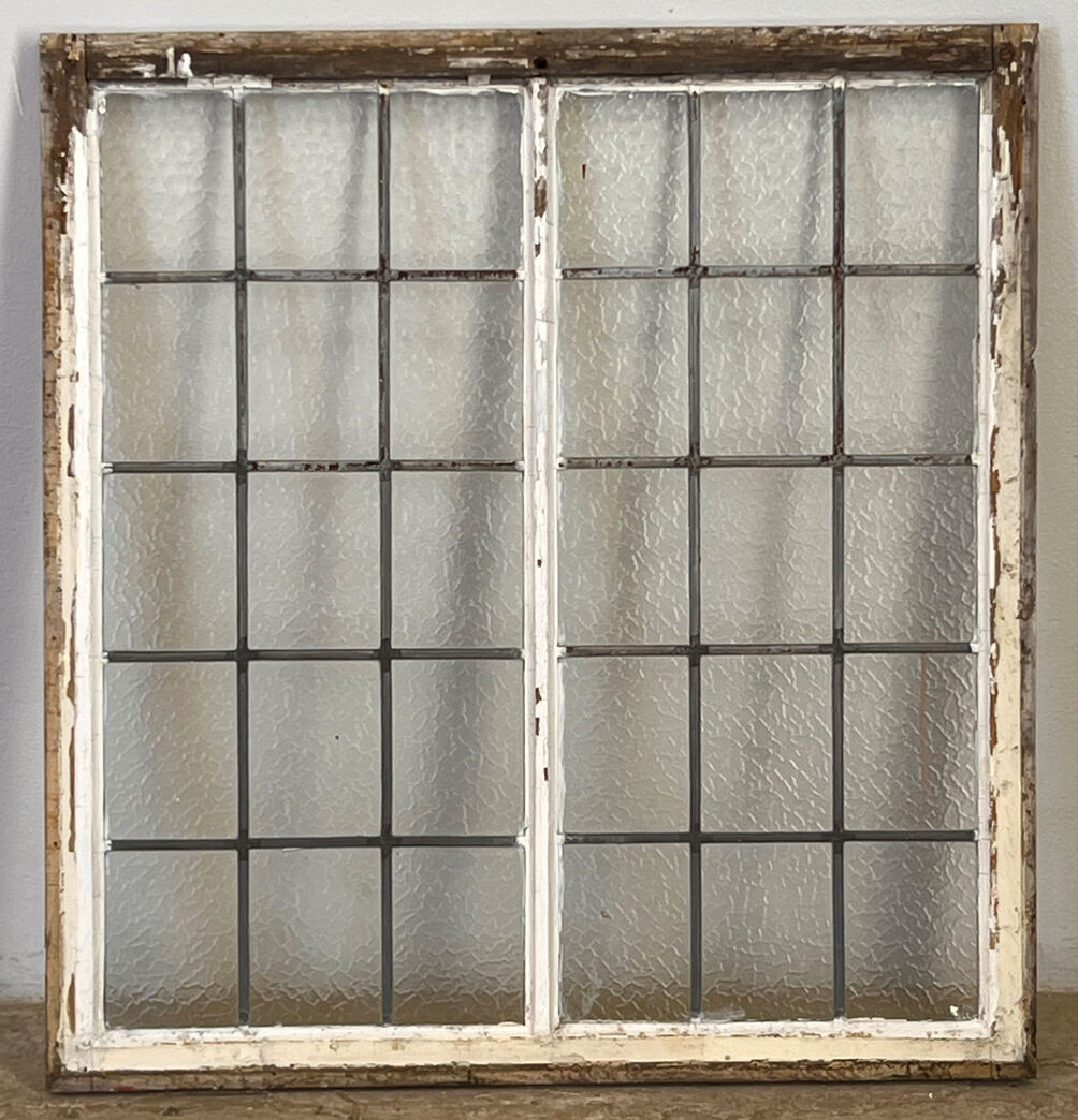 Blyindfattet skillerumsvindue