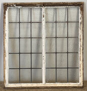 Blyindfattet skillerumsvindue