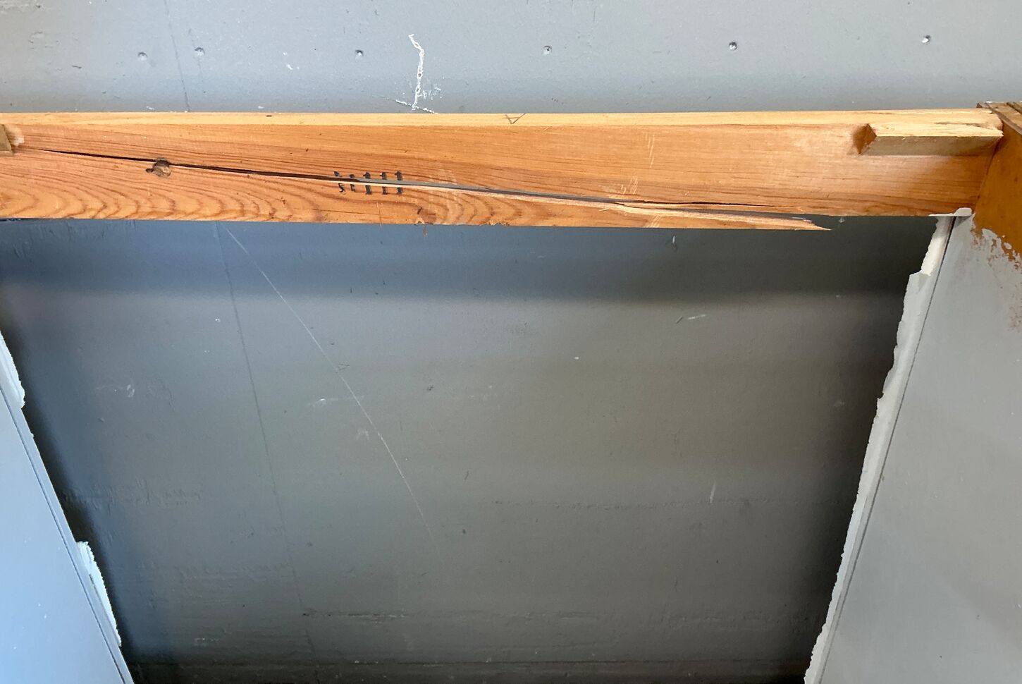 Komplet 60'er køkken - 2 stk overskabe - , malet