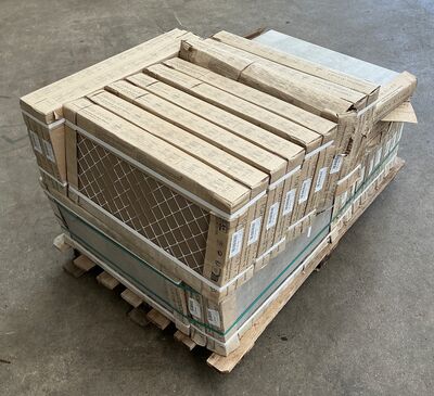 48 m2 Væg/gulv fliser farve grå 305x609 mm