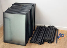 New Yorker vindue 220x179 cm