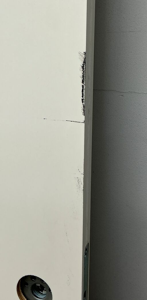 BD60 Branddør u/karm vh.