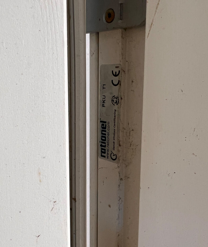 Rationel termovindue med sprosser