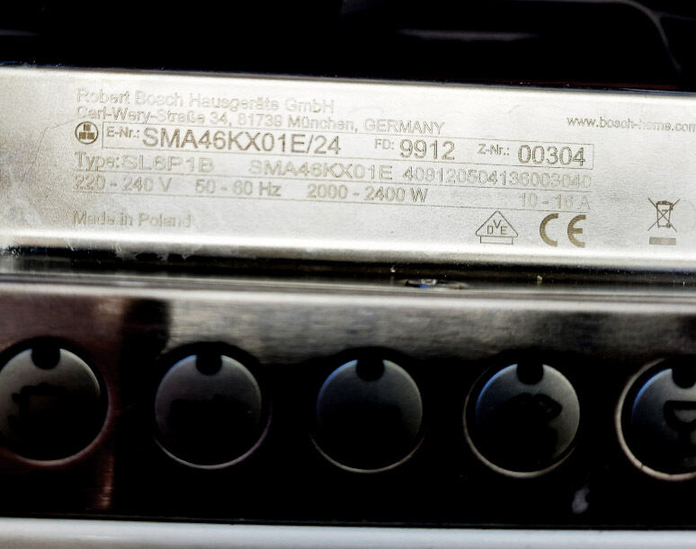 Bosch integrerbar opvaskemaskine