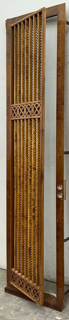 2 stk. Skabsdøre/Radiatorskjulere i ædeltræ