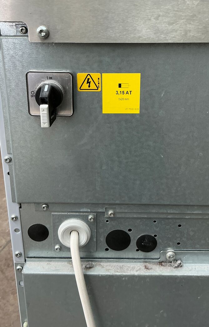 Brugt industri vaskemaskine Electrolux