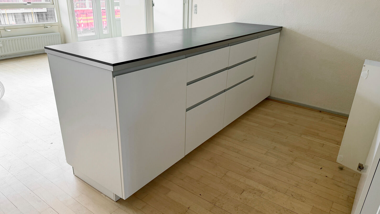 Komplet IKEA METOD køkken med køkkenø