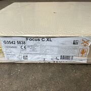 6,48 m2 Ecophon Focus C XL akustikloftplader 1800 x 600 x 20 mm.