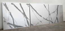 Aluminiumsplade med hulmønster 1200x1195 mm