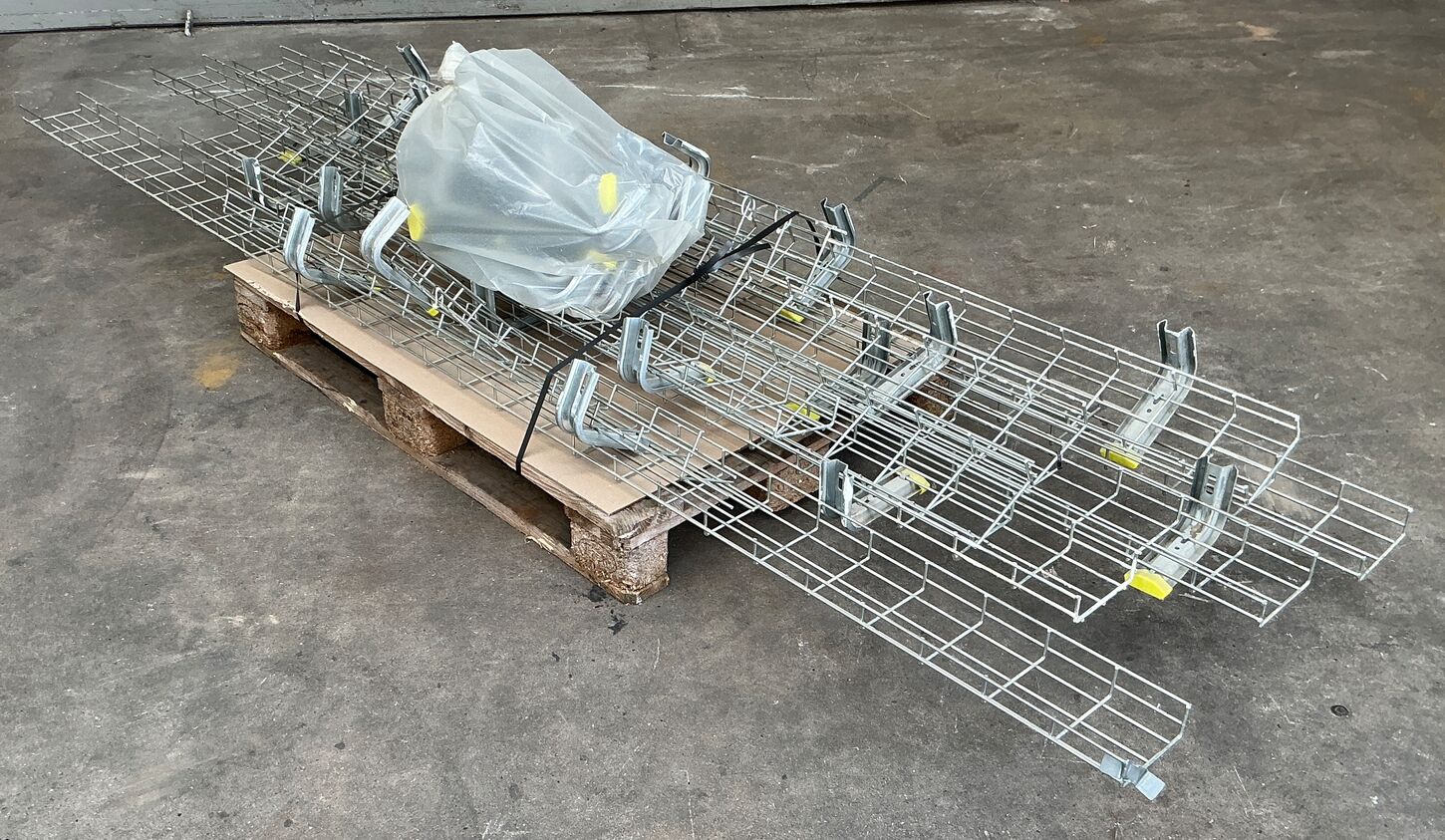 20 lbm kabelbakker med vægkonsoller
