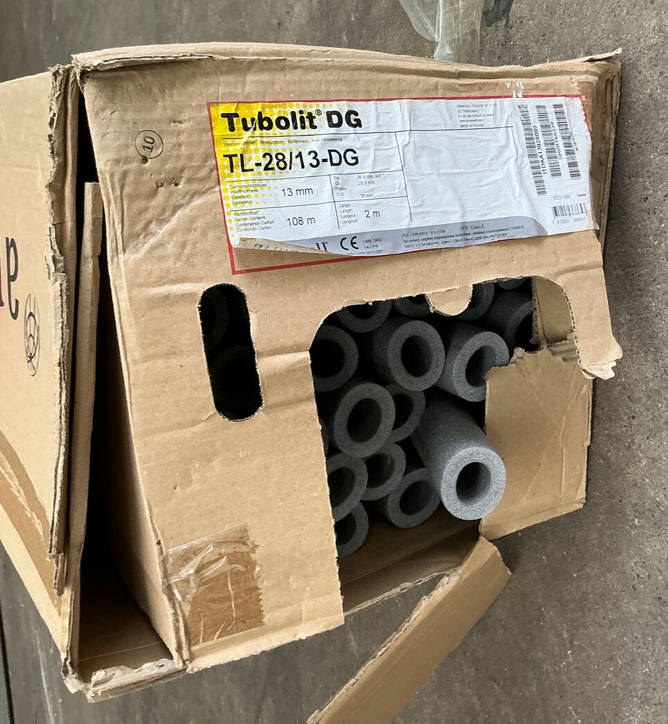 44 stk Armacell Tubolit DG Rørisolering (TL-28/13-DG)