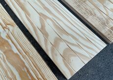Gulvplanke i Pitch Pine - 18 cm bredde