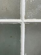 Fyldningsdør med glas / Skillerumsvæg