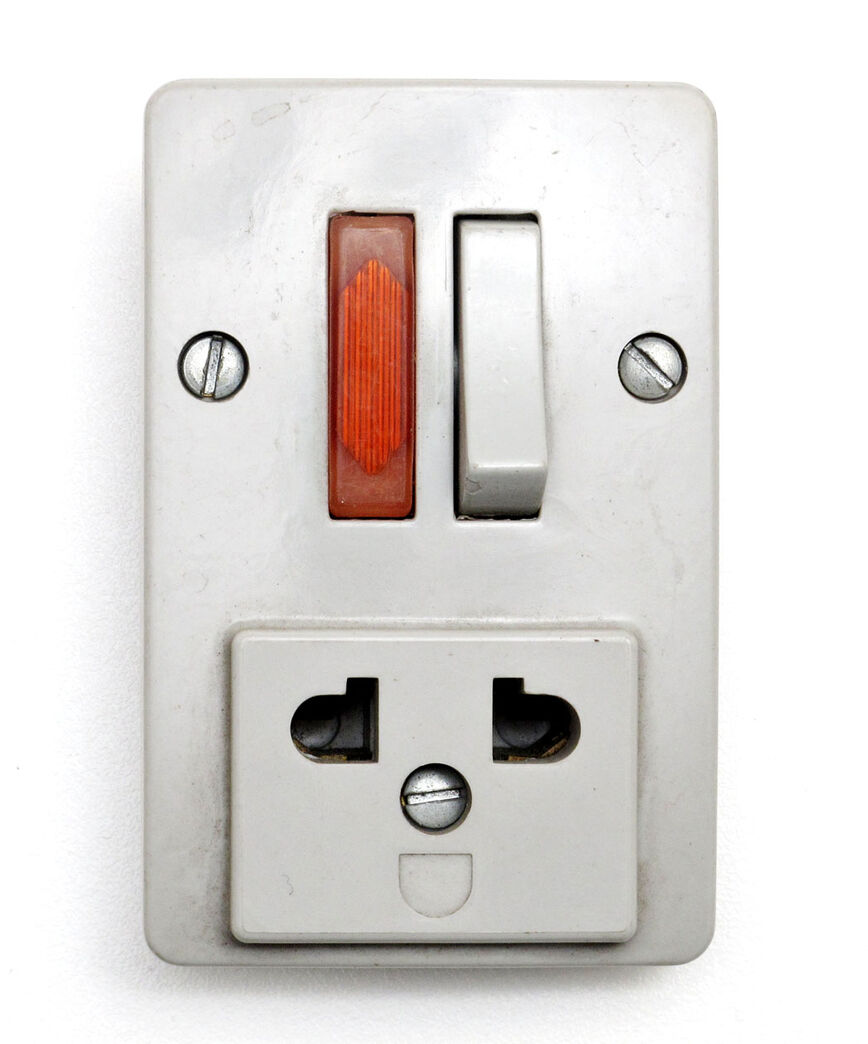 LK minitangent Stikkontakt m/glimlampe