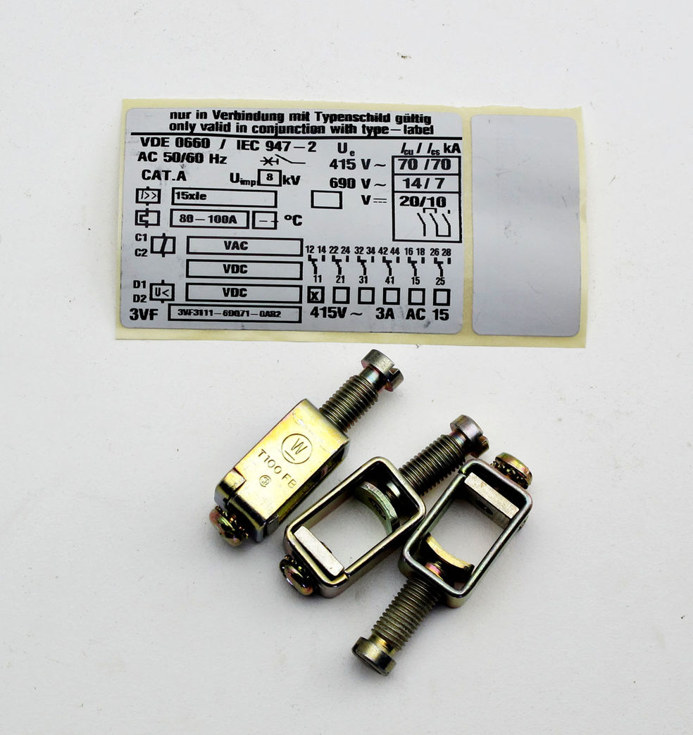 Siemens Effektafbryder 3-pol 100A