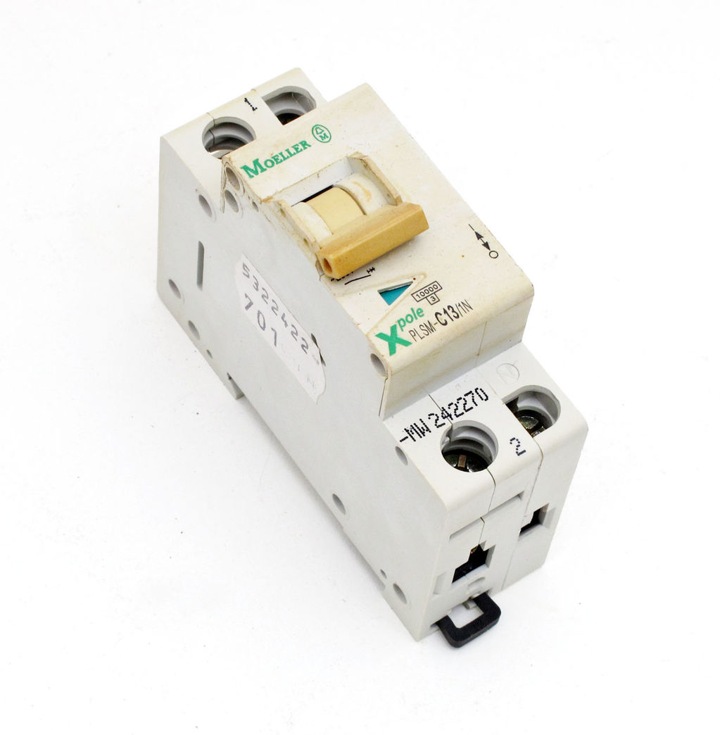 Moeller Automatsikring 2-pol 13A Moeller Automatsikring 2-pol 13A