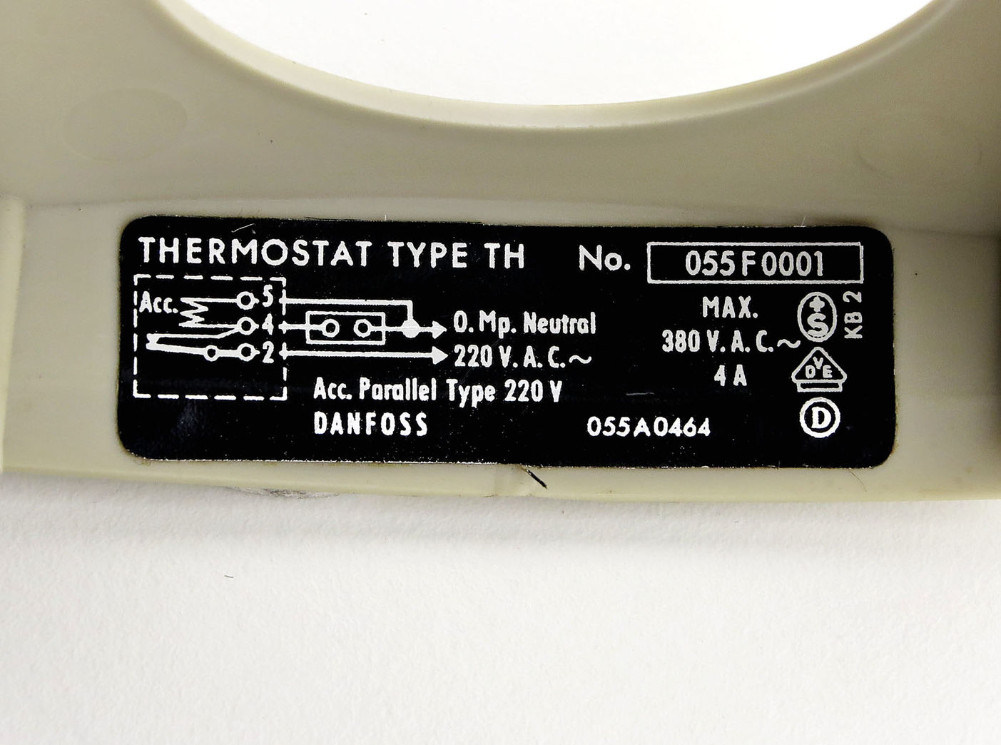 Danfoss termostat