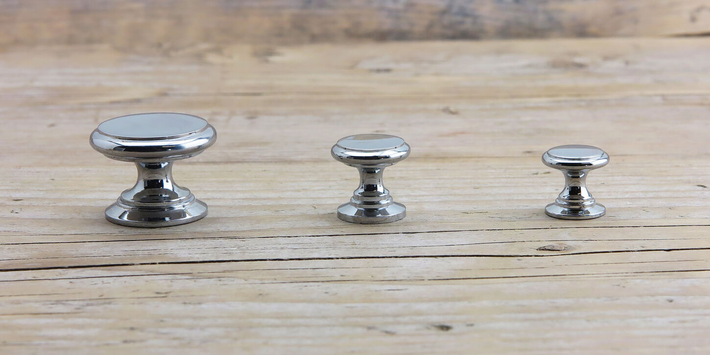 32 mm - Forniklet messing