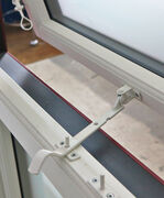 Termovindue med matteret glas