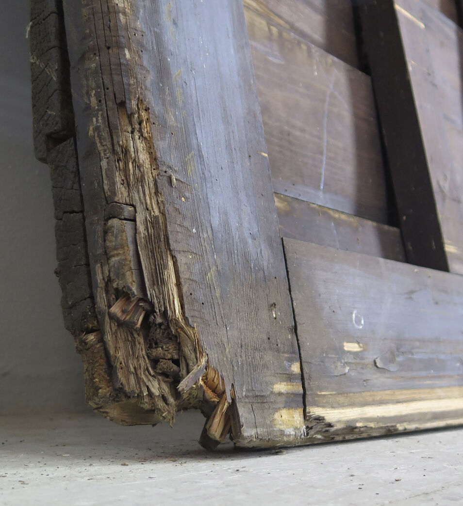 Skydeport uden skinne Skydeport uden skinne