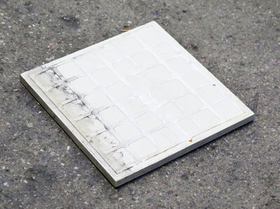 Hvid klinke, Taurus 14,7x14,7cm