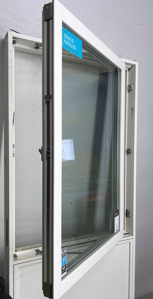 Vinduesparti fra Rationel med energiglas