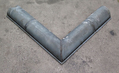 Zink tagrende vinkel