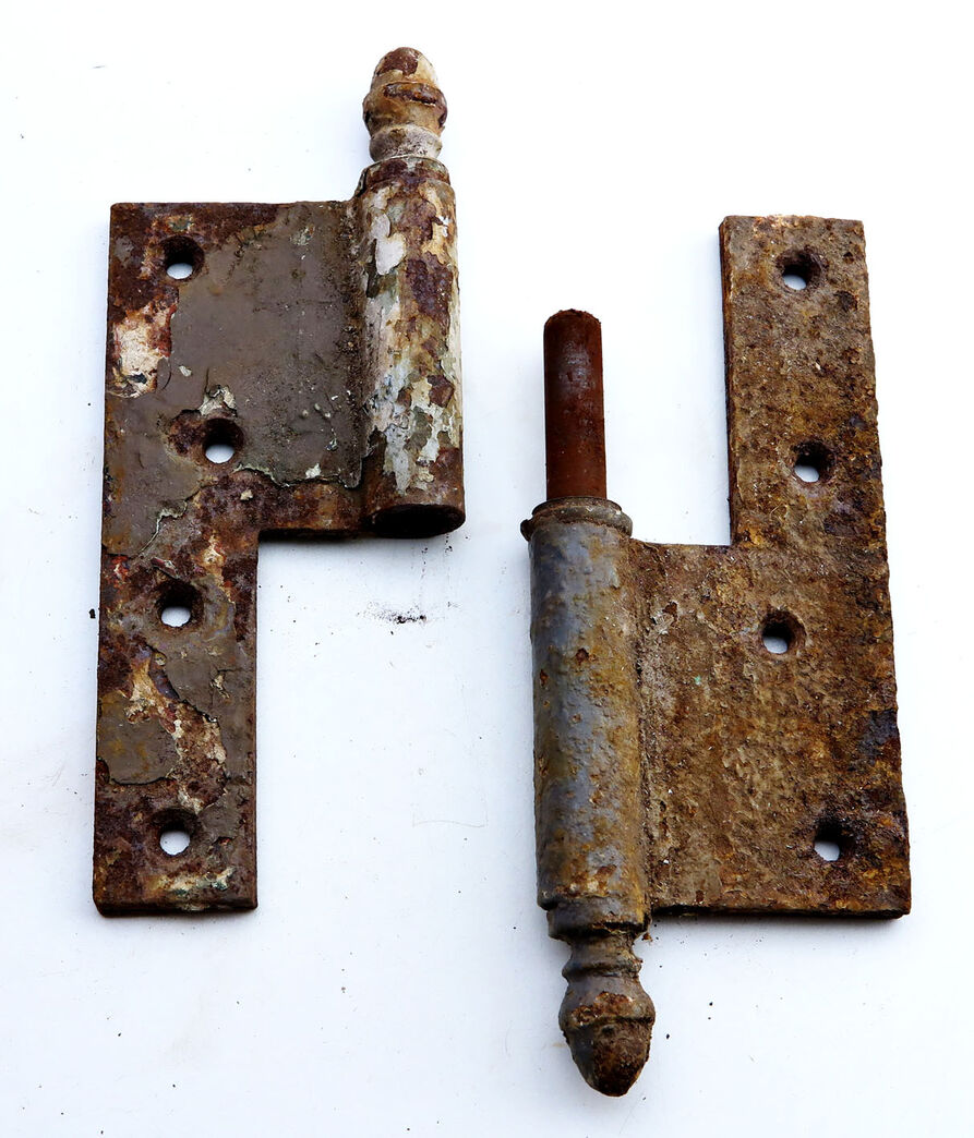 Hamborghængsel med agernknop - venstrehængt