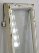 Ramme med gammelt glas