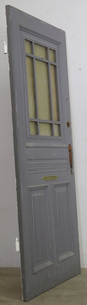 Fyldningsdør med glas - uden karm