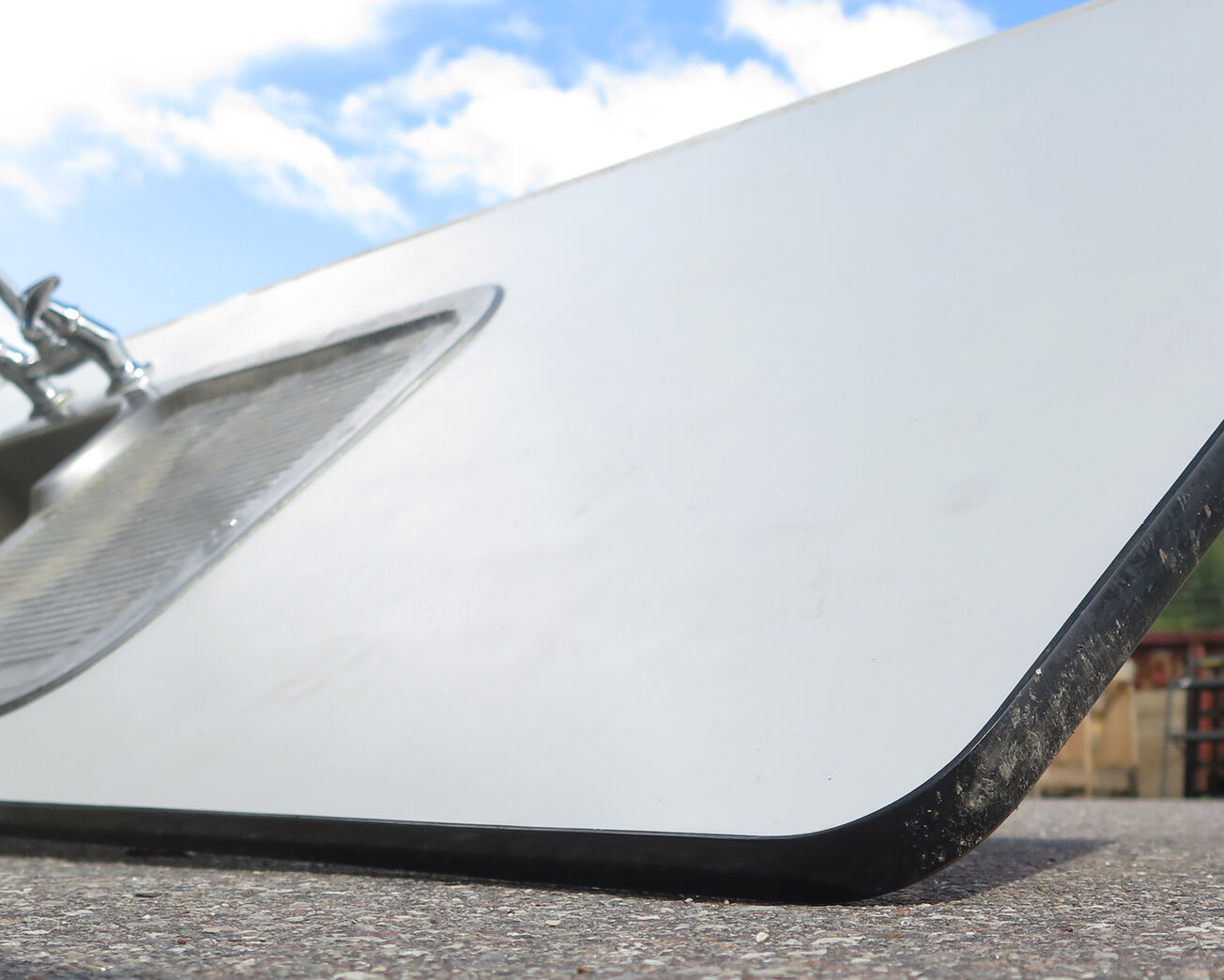 Køkkenbordplade med vask