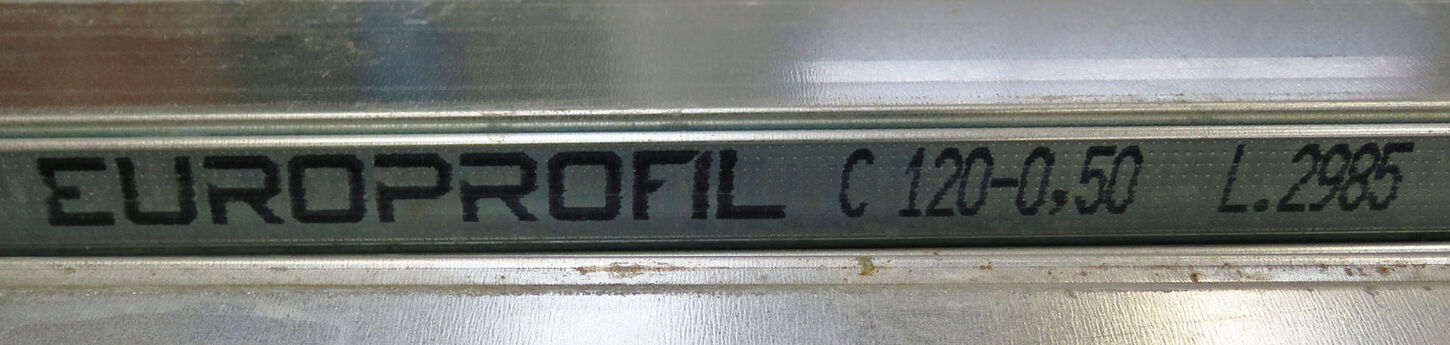 Stållægte 120/55-0,5 L:2985 mm