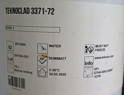 Maling fra Teknos, Allmogegrøn, 20 liters spand