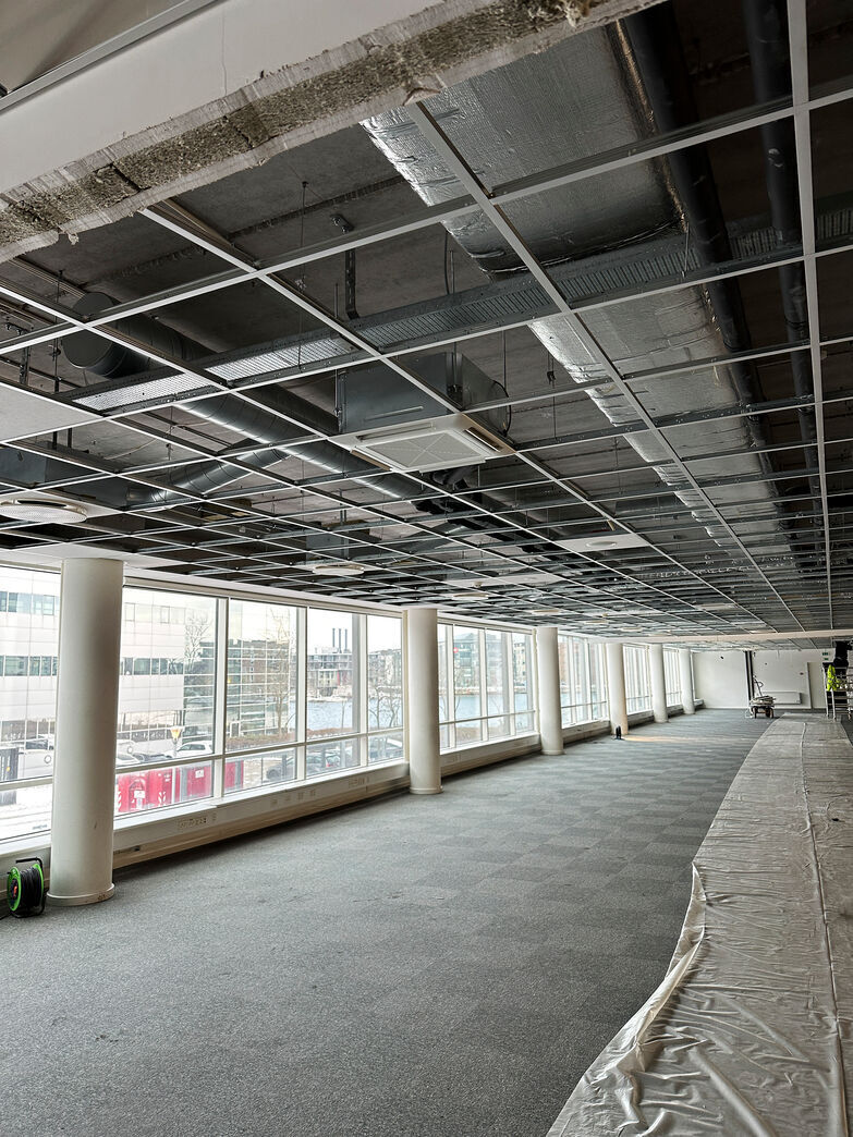 Tværprofil T24 C25 Hvid/L:60mm