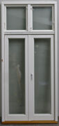 Terrassedør med koblet ramme - 256,8 cm