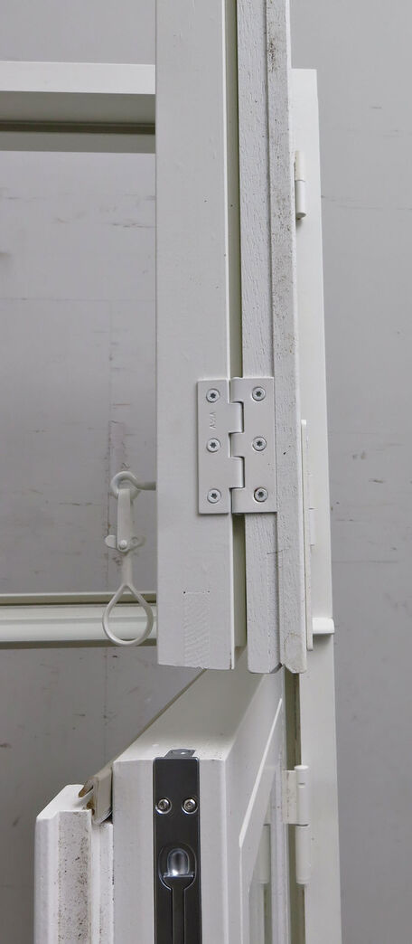 Terrassedør med koblet ramme - 258,8 cm