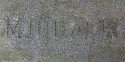 Betontegl - halvsten