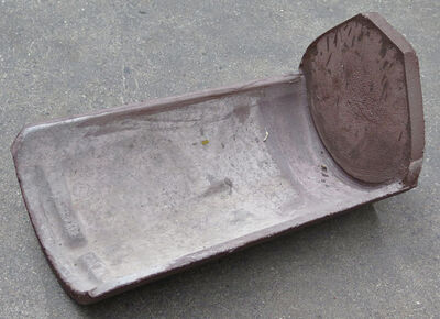 Monier rygningsafslutning slut - Polar brun